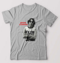 Load image into Gallery viewer, John Lennon T-Shirt for Men-Grey Melange-Ektarfa.online
