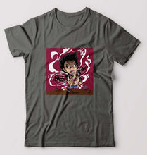 Load image into Gallery viewer, Monkey D. Luffy T-Shirt for Men-S(38 Inches)-Charcoal-Ektarfa.online

