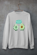 Load image into Gallery viewer, Avocado BFF Unisex Sweatshirt for Men/Women-Grey Melange-Ektarfa.online
