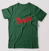 Load image into Gallery viewer, The Clash T-Shirt for Men-Bottle Green-Ektarfa.online
