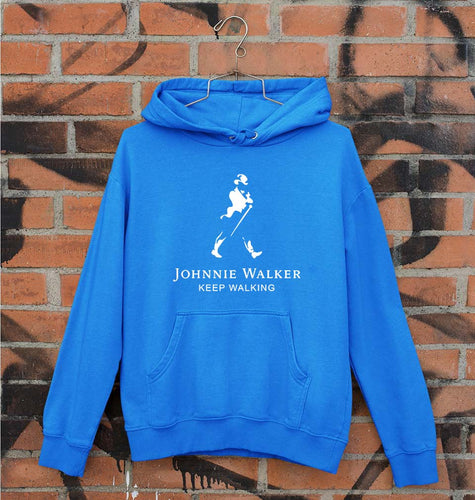Johnnie Walker Unisex Hoodie for Men/Women-S(40 Inches)-Royal Blue-Ektarfa.online