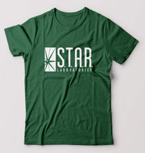 Load image into Gallery viewer, Star laboratories T-Shirt for Men-S(38 Inches)-Bottle Green-Ektarfa.online
