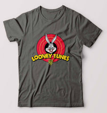 Load image into Gallery viewer, Looney Tunes T-Shirt for Men-S(38 Inches)-Charcoal-Ektarfa.online
