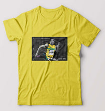 Load image into Gallery viewer, Usain Bolt T-Shirt for Men-Yellow-Ektarfa.online
