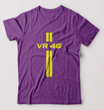 Load image into Gallery viewer, Valentino Rossi(VR 46) T-Shirt for Men-S(38 Inches)-Purpul-Ektarfa.online
