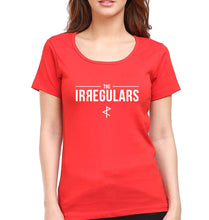 Load image into Gallery viewer, The Irregulars T-Shirt for Women-XS(32 Inches)-Red-Ektarfa.online
