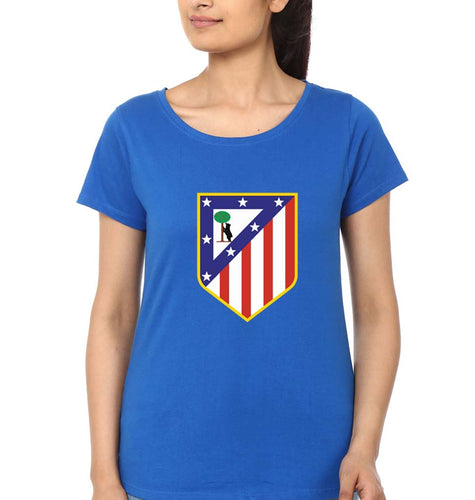 Atlético Madrid T-Shirt for Women-Royal Blue-Ektarfa.online
