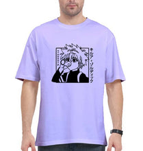 Load image into Gallery viewer, Killua Zoldyck Oversized T-Shirt for Men-Lavender-Ektarfa.online
