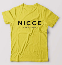 Load image into Gallery viewer, Nicce T-Shirt for Men-S(38 Inches)-Yellow-Ektarfa.online
