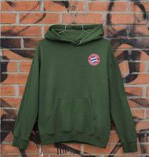 Load image into Gallery viewer, Bayern Munich Logo Unisex Hoodie for Men/Women-S(40 Inches)-Dark Green-Ektarfa.online
