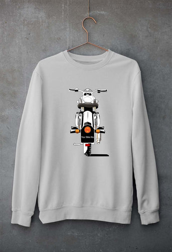 Bullet With Your Number Unisex Sweatshirt for Men/Women-Grey Melange-Ektarfa.online