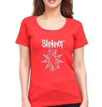 Load image into Gallery viewer, Slipknot T-Shirt for Women-XS(32 Inches)-Red-Ektarfa.online

