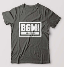 Load image into Gallery viewer, Battlegrounds Mobile India (BGMI) T-Shirt for Men-Charcoal-Ektarfa.online
