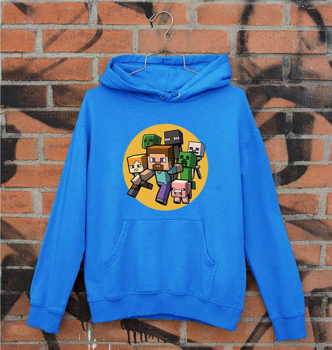 Minecraft Unisex Hoodie for Men/Women-Royal Blue-Ektarfa.online