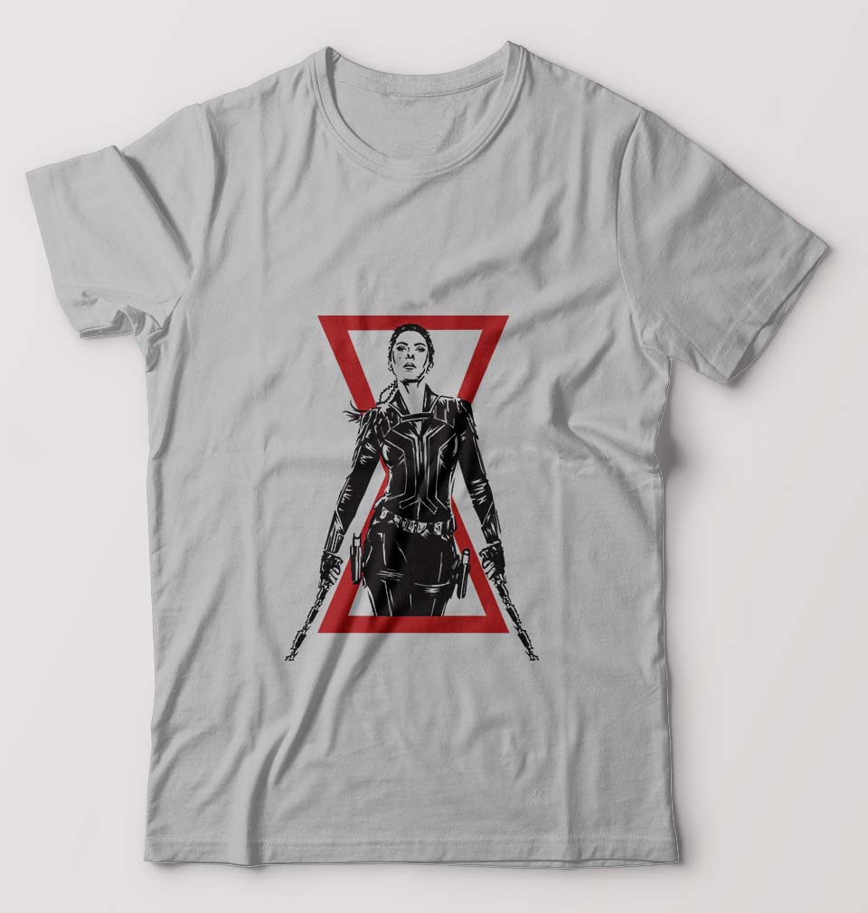 Black Widow T-Shirt for Men-Grey Melange-Ektarfa.online