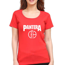 Load image into Gallery viewer, Pantera T-Shirt for Women-Red-Ektarfa.online
