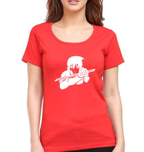 Load image into Gallery viewer, Sasuke Uchiha T-Shirt for Women-XS(32 Inches)-Red-Ektarfa.online
