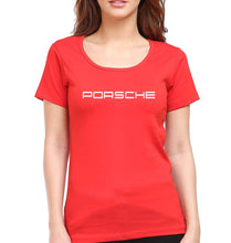 Load image into Gallery viewer, Porsche T-Shirt for Women-Red-Ektarfa.online
