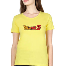 Load image into Gallery viewer, Dragon Ball Z T-Shirt for Women-XS(32 Inches)-Yellow-Ektarfa.online
