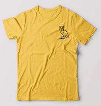 Load image into Gallery viewer, OVO logo T-Shirt for Men-Golden yellow-Ektarfa.online
