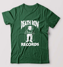 Load image into Gallery viewer, Death Row Records T-Shirt for Men-S(38 Inches)-Bottle Green-Ektarfa.online
