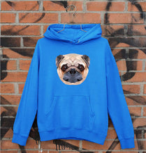 Load image into Gallery viewer, Pug Dog Unisex Hoodie for Men/Women-S(40 Inches)-Royal Blue-Ektarfa.online
