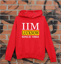 Load image into Gallery viewer, IIM Lucknow Unisex Hoodie for Men/Women-S(40 Inches)-Red-Ektarfa.online
