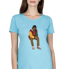 Load image into Gallery viewer, J. Cole T-Shirt for Women-Light Blue-Ektarfa.online
