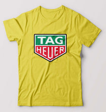 Load image into Gallery viewer, TAG Heuer T-Shirt for Men-S(38 Inches)-Yellow-Ektarfa.online
