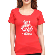 Load image into Gallery viewer, Viking T-Shirt for Women-Red-Ektarfa.online
