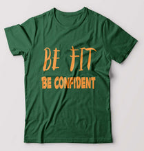 Load image into Gallery viewer, Gym Fit T-Shirt for Men-Bottle Green-Ektarfa.online
