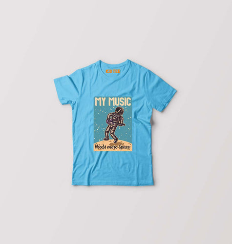 Music Kids T-Shirt for Boy/Girl-Light Blue-Ektarfa.online