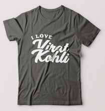 Load image into Gallery viewer, Virat Kohli T-Shirt for Men-Charcoal-Ektarfa.online
