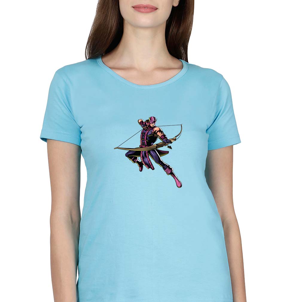 Hawkeye T-Shirt for Women-SkyBlue-Ektarfa.online