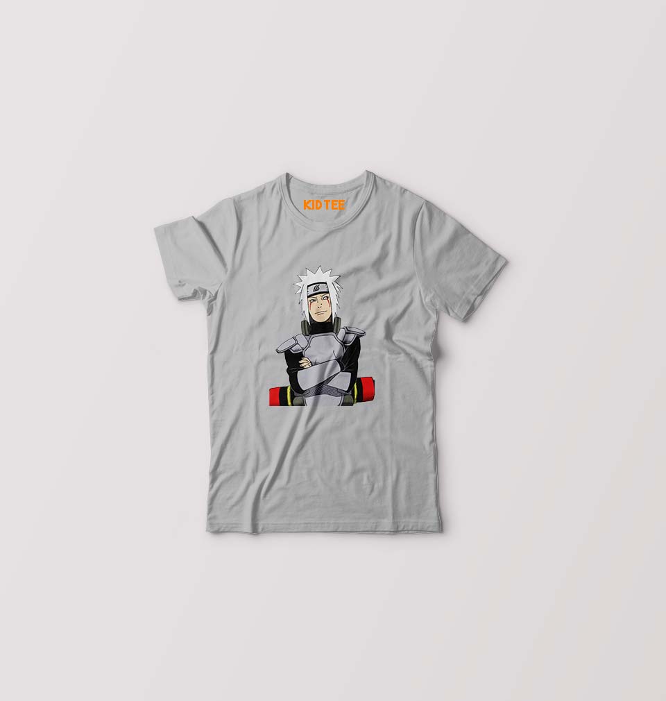 Jiraiya Kids T-Shirt for Boy/Girl-Grey-Ektarfa.online