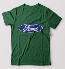 Load image into Gallery viewer, Ford T-Shirt for Men-S(38 Inches)-Bottle Green-Ektarfa.online
