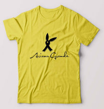 Load image into Gallery viewer, Ariana Grande T-Shirt for Men-S(38 Inches)-Yellow-Ektarfa.online
