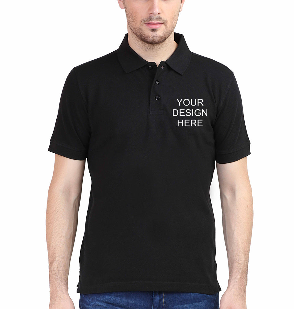Customized-Custom-Personalized Polo T-Shirt for Men