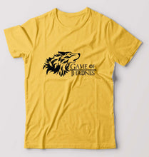 Load image into Gallery viewer, GOT Game Of Thrones Winter Coming T-Shirt for Men-Golden yellow-Ektarfa.online
