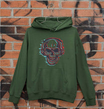 Load image into Gallery viewer, Skull Unisex Hoodie for Men/Women-S(40 Inches)-Dark Green-Ektarfa.online
