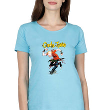 Load image into Gallery viewer, Circle Jerks T-Shirt for Women-SkyBlue-Ektarfa.online
