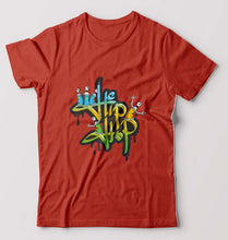 Load image into Gallery viewer, Hip Hop T-Shirt for Men-Brick Red-Ektarfa.online
