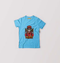 Load image into Gallery viewer, Hip Hop Monkey Kids T-Shirt for Boy/Girl-Light Blue-Ektarfa.online

