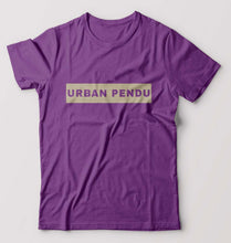 Load image into Gallery viewer, Urban Pendu T-Shirt for Men-S(38 Inches)-Purple-Ektarfa.online
