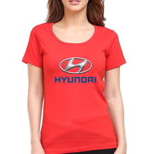 Load image into Gallery viewer, Hyundai T-Shirt for Women-Red-Ektarfa.online
