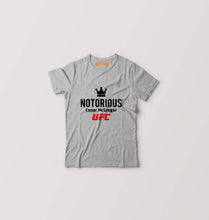 Load image into Gallery viewer, Conor McGregor UFC Kids T-Shirt for Boy/Girl-Grey-Ektarfa.online
