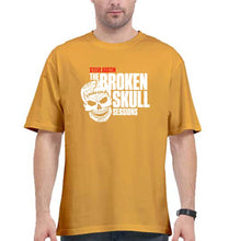 Load image into Gallery viewer, Stone Cold Steve Austin (WWE) Oversized T-Shirt for Men-Golden Yellow-Ektarfa.online

