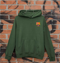 Load image into Gallery viewer, Barcelona Logo Unisex Hoodie for Men/Women-S(40 Inches)-Dark Green-Ektarfa.online
