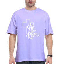 Load image into Gallery viewer, Christian Oversized T-Shirt for Men-Lavender-Ektarfa.online
