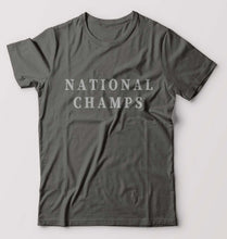 Load image into Gallery viewer, National Champs T-Shirt for Men-Charcoal-Ektarfa.online
